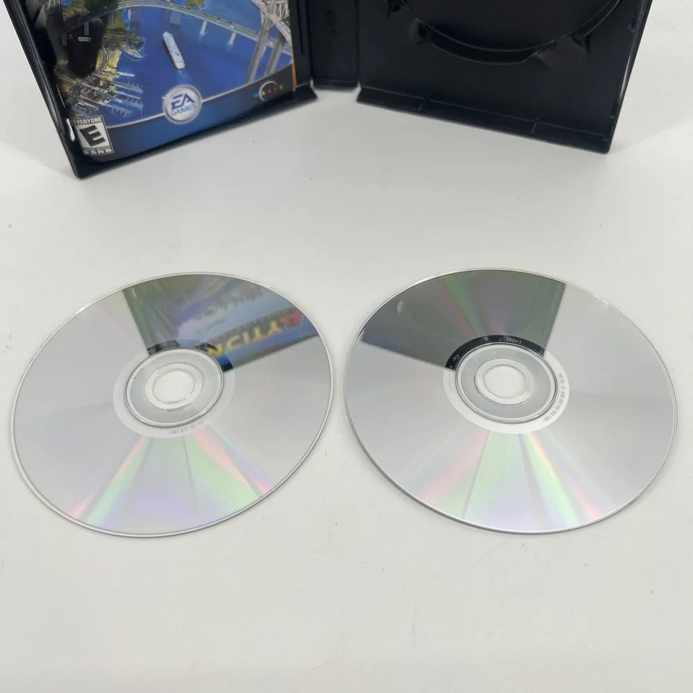 SIM CITY 4: Deluxe Edition (PC Game CD-ROM, 2003) 2 Discs in Case